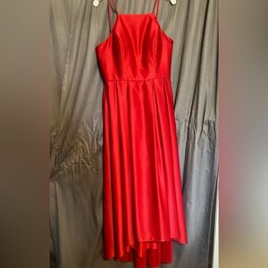 Red prom dress